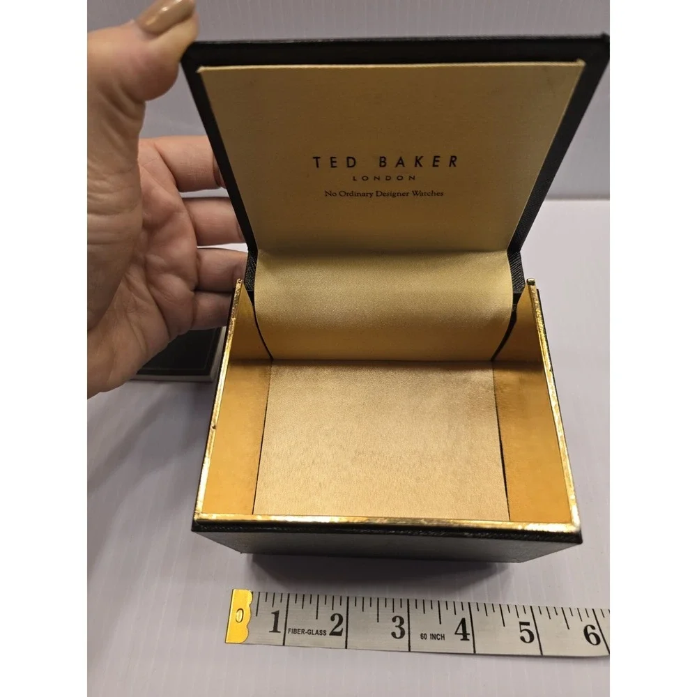 Ted Baker Of London EMPTY Watch Box 5x4x3, Manuel, Watch Pillow, Lux Life, Style